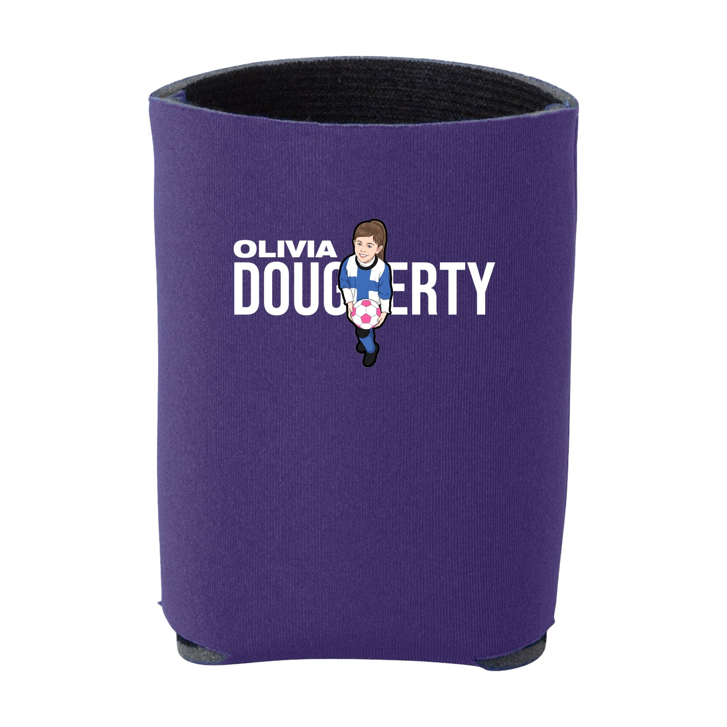 Can Holder — Player Name in Purple