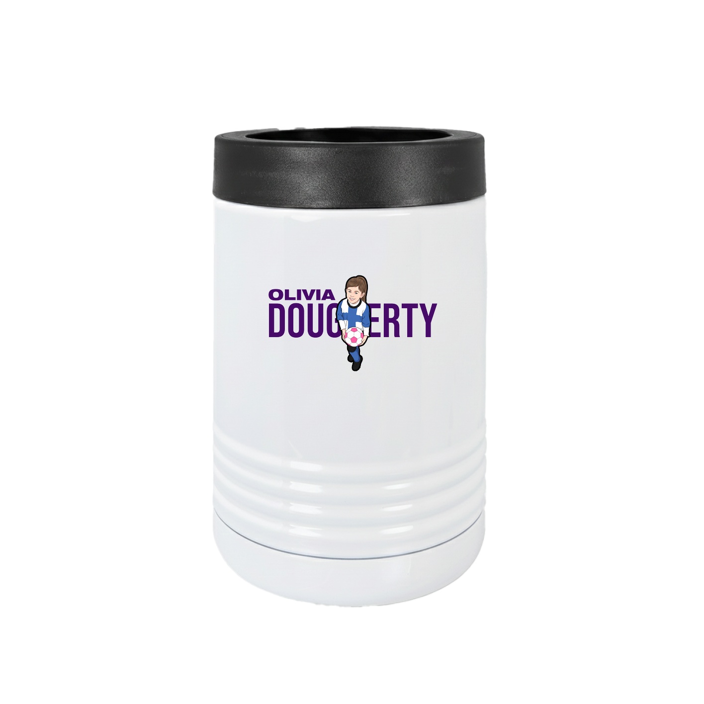 Beverage Holder — Player Name in White