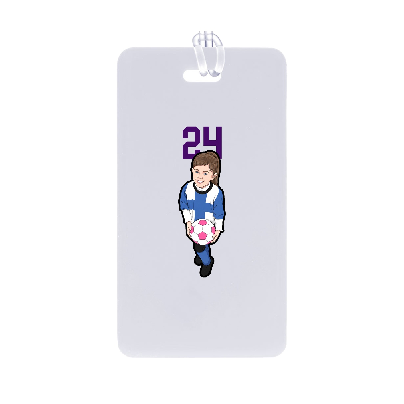 Bag Tag — Number Top in Classic
