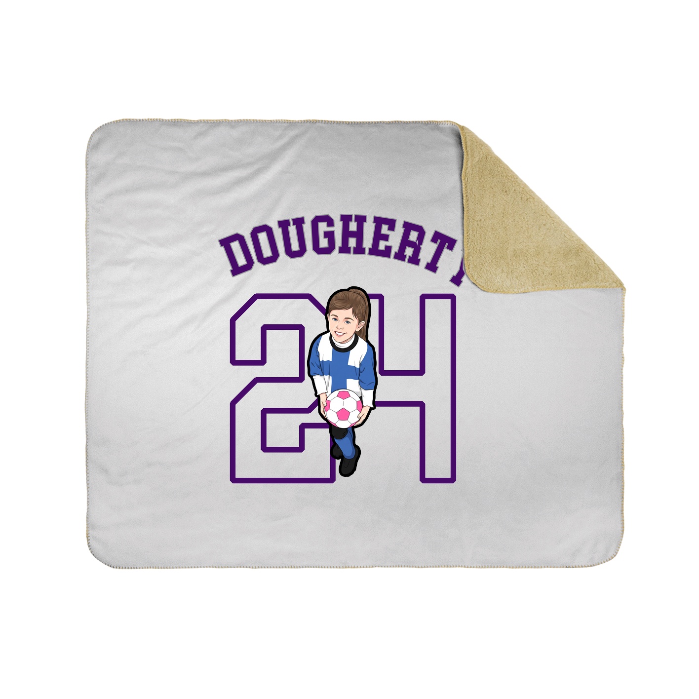 Throw Blanket — Shirsey Arch in White