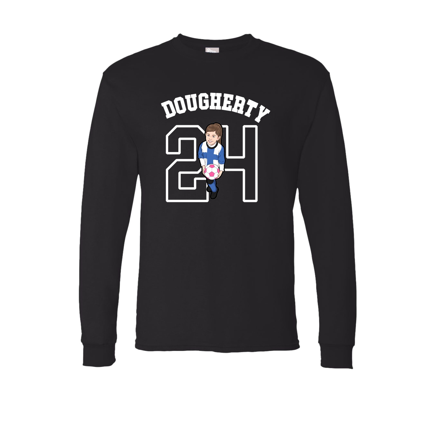 Long Sleeve Tee — Shirsey Arch in Black