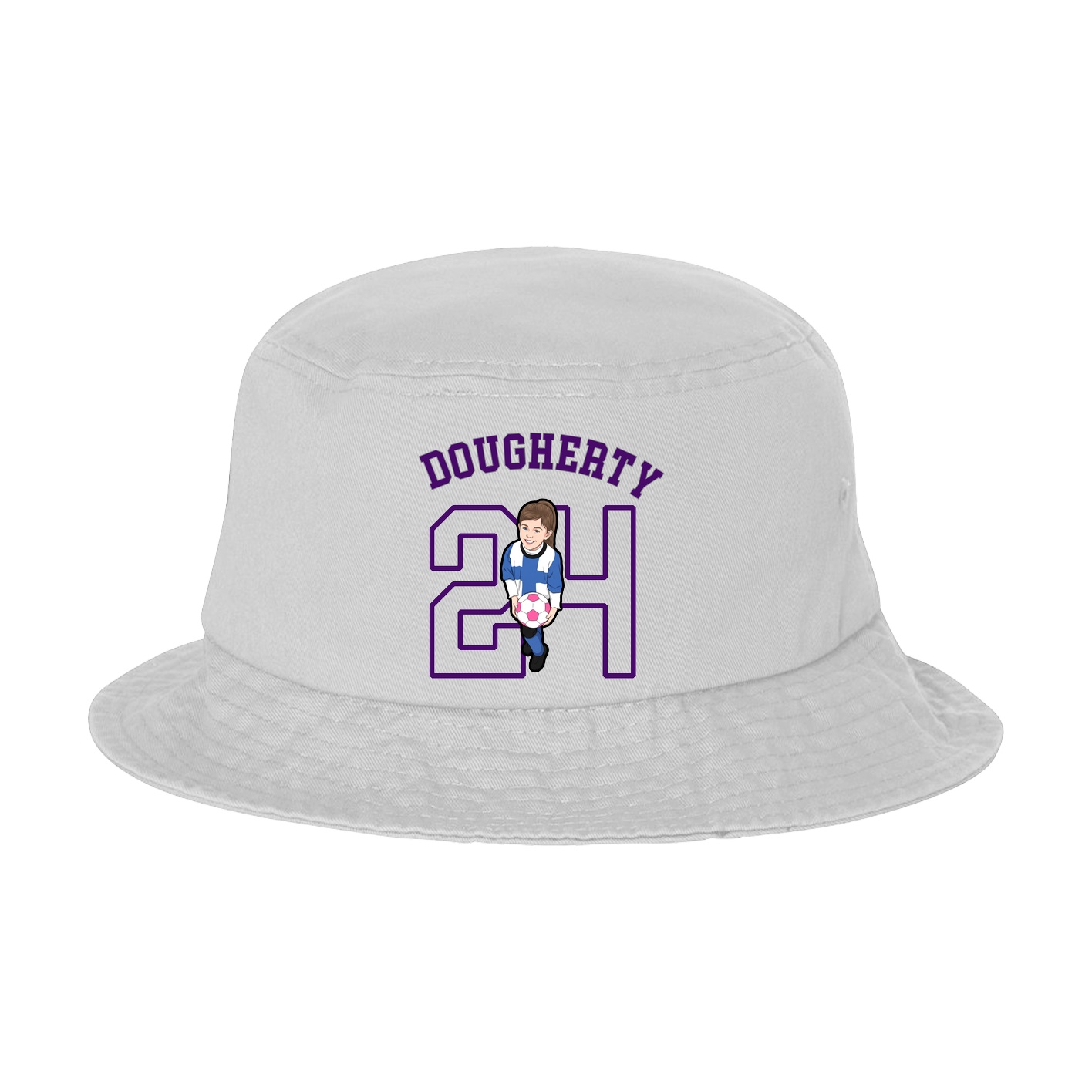 Bucket Cap — Shirsey Arch in White