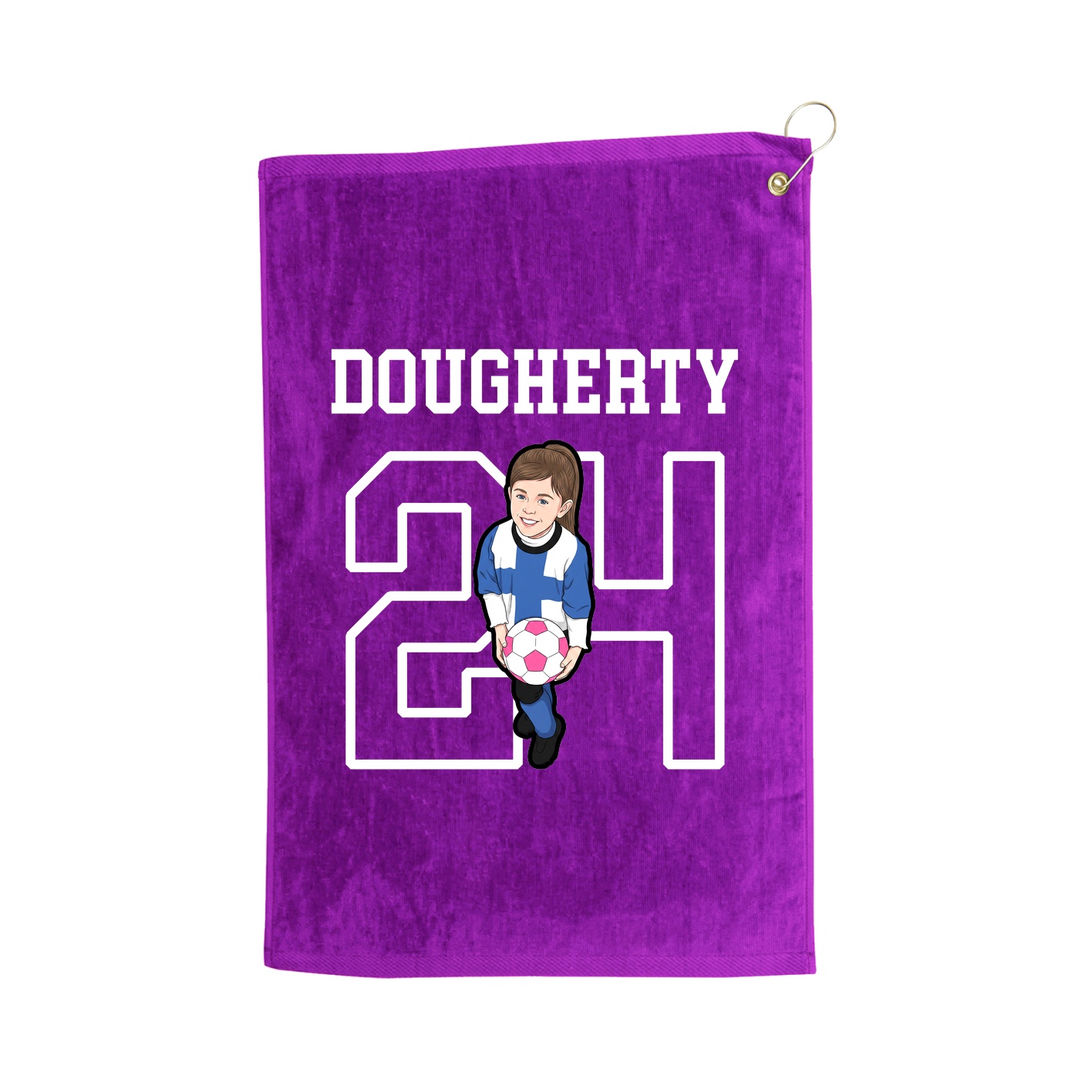 Golf Towel — Shirsey in Purple