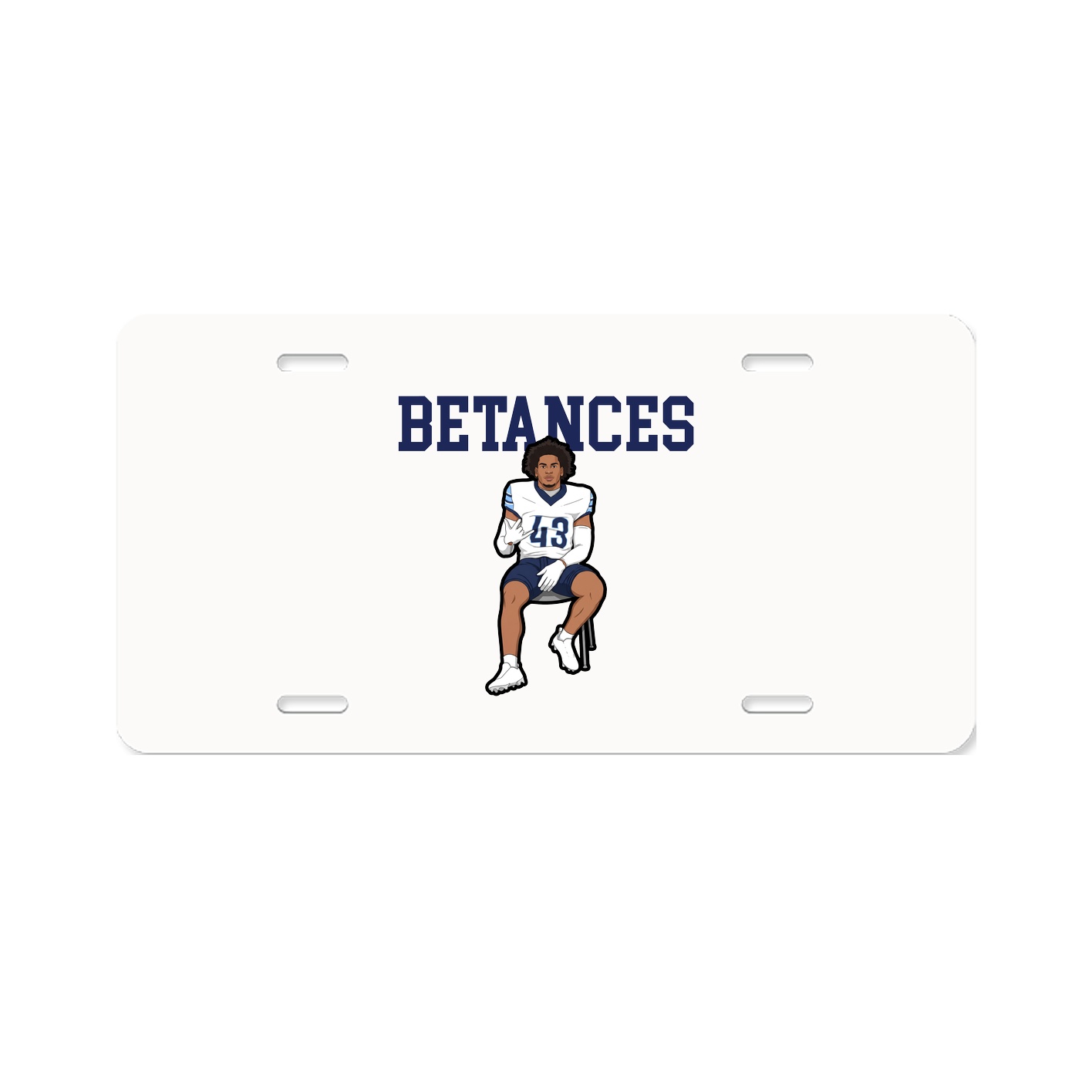 License Plate — Shirsey in Classic
