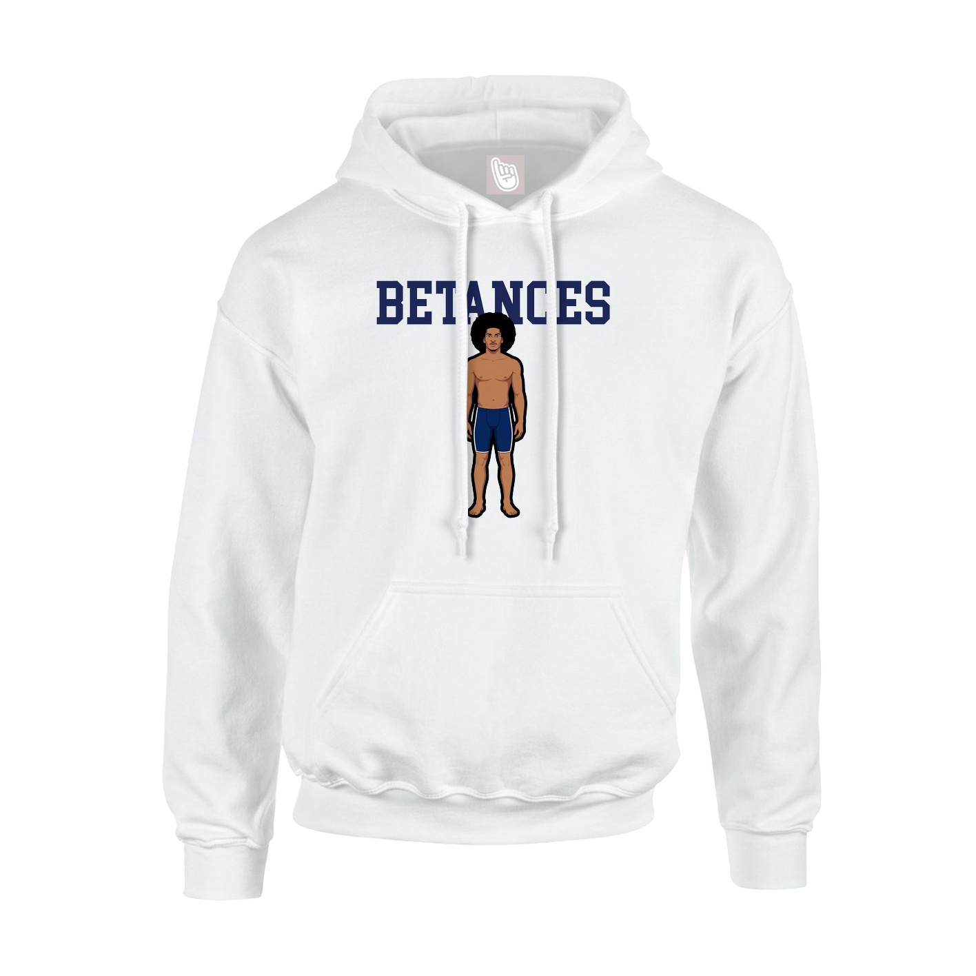 Hoodie — Shirsey in White