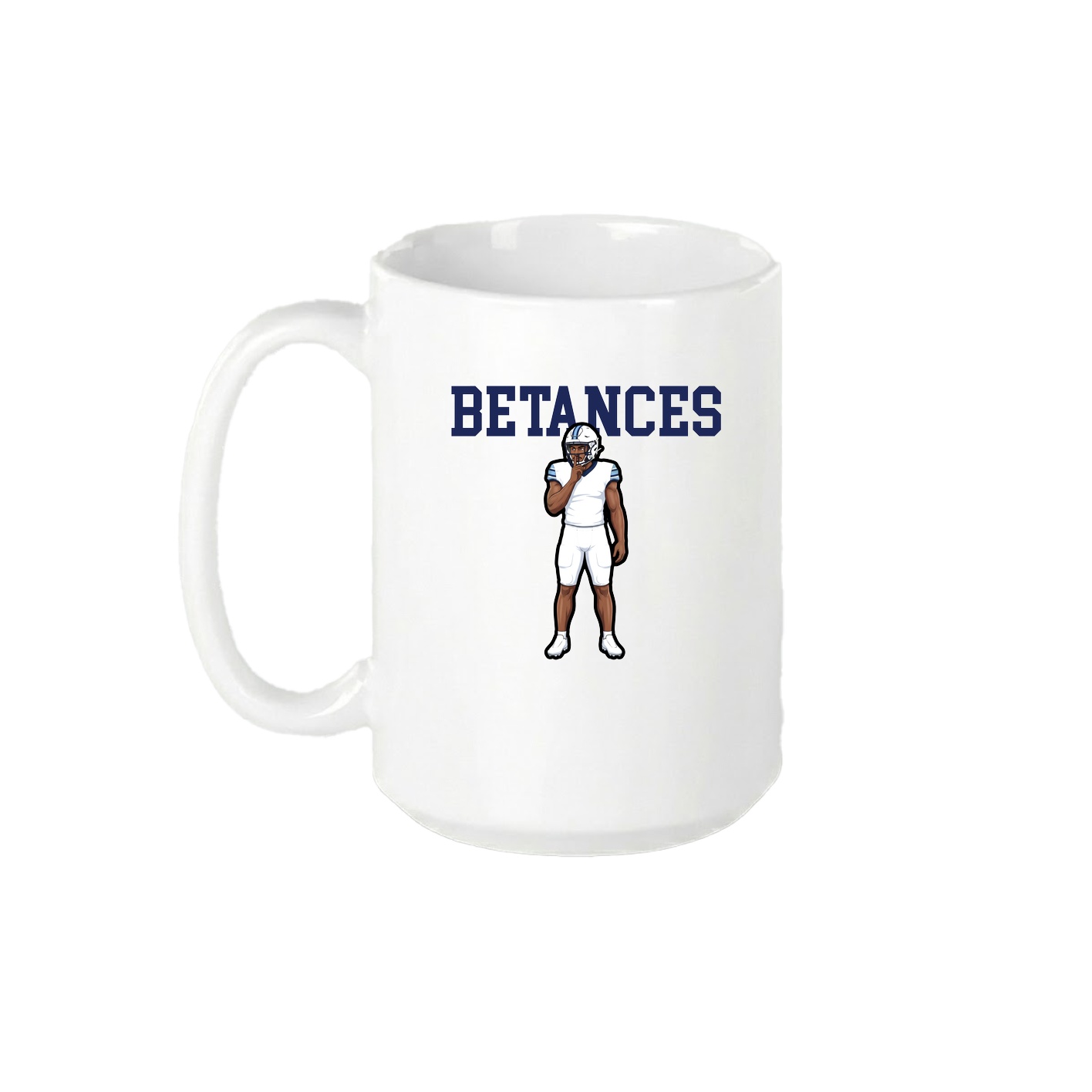 15oz Coffee Mug — Shirsey in White