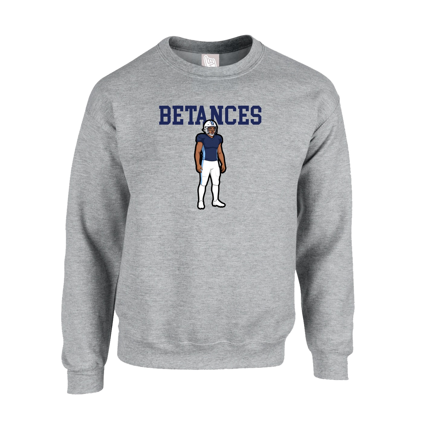 Fleece Crew — Shirsey in Grey