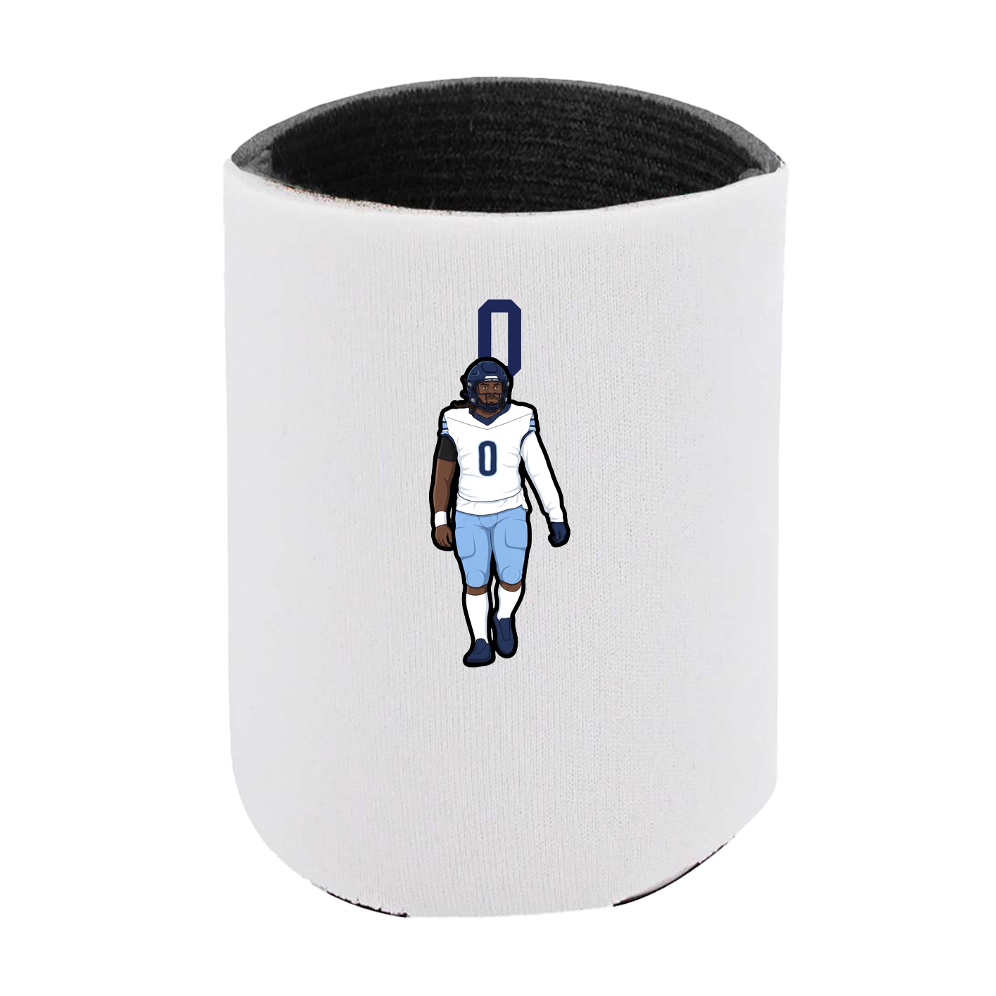 Can Holder — Number Top in White