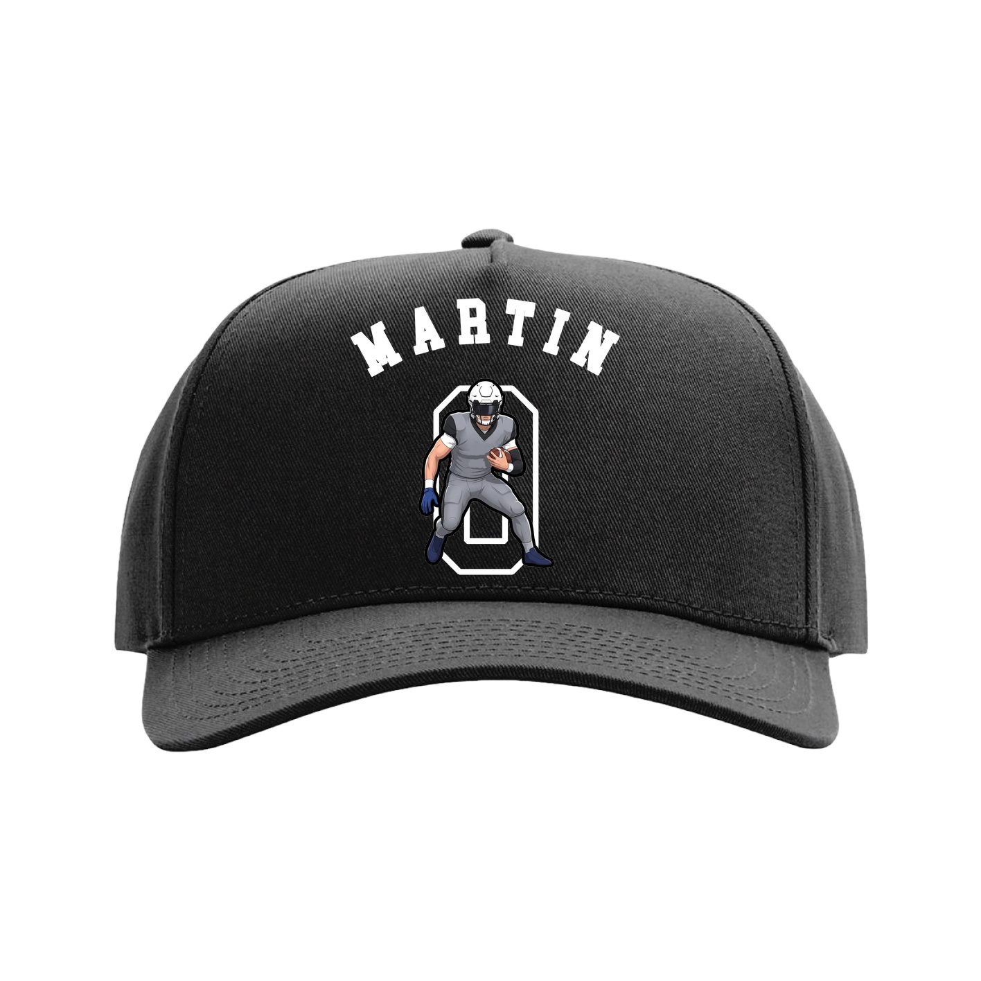 Full Fabric Five-Panel Champ Cap