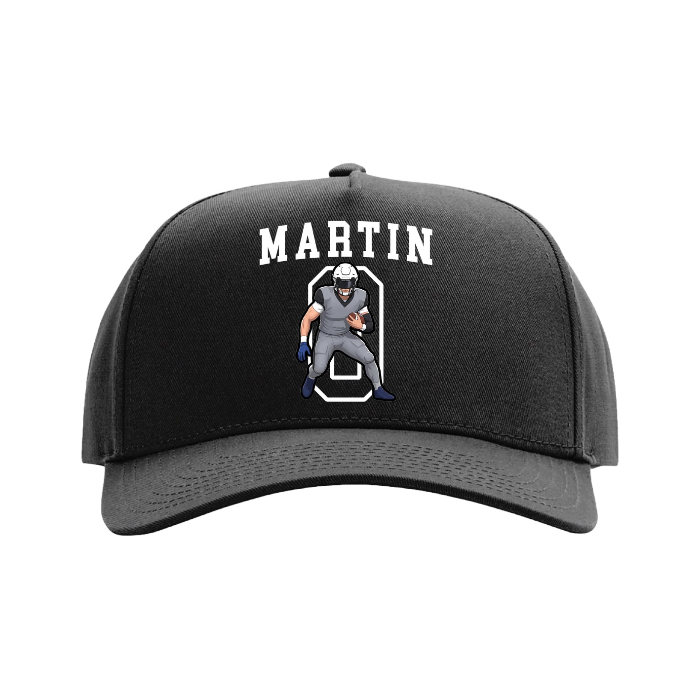 Full Fabric Five-Panel Champ Cap