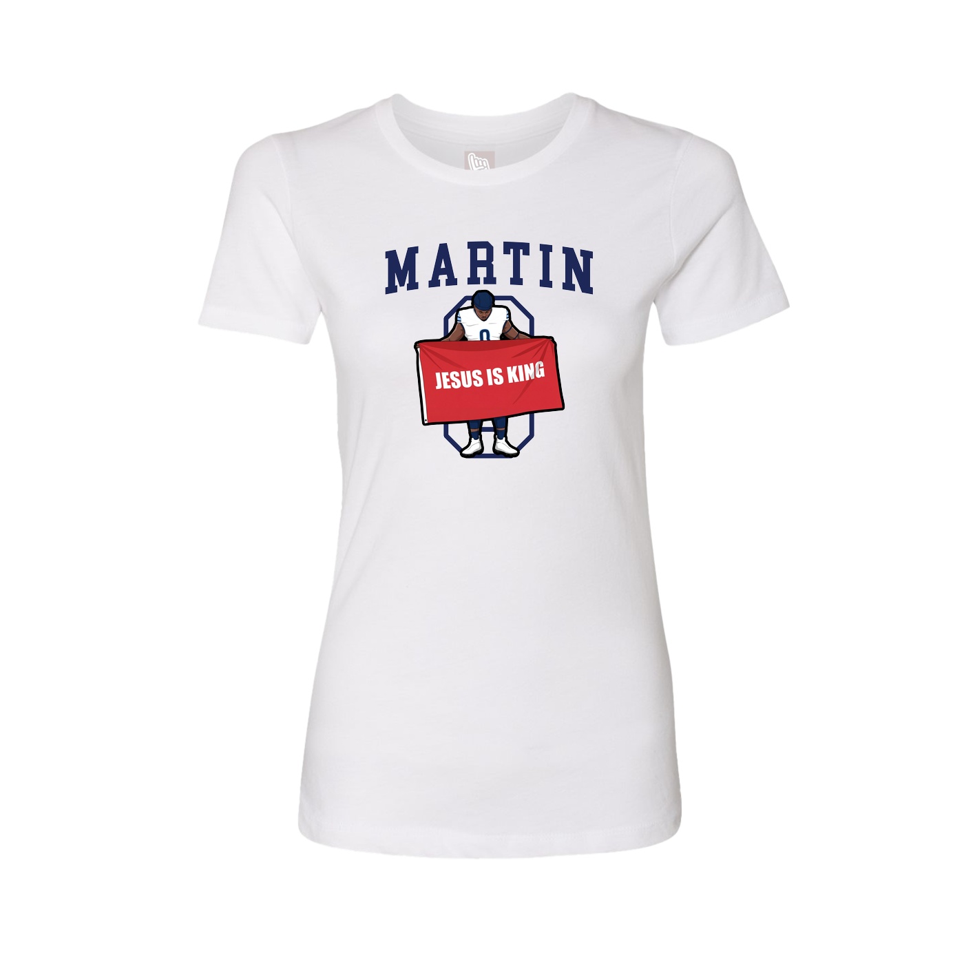 Fitted Women's Tee — Shirsey in White