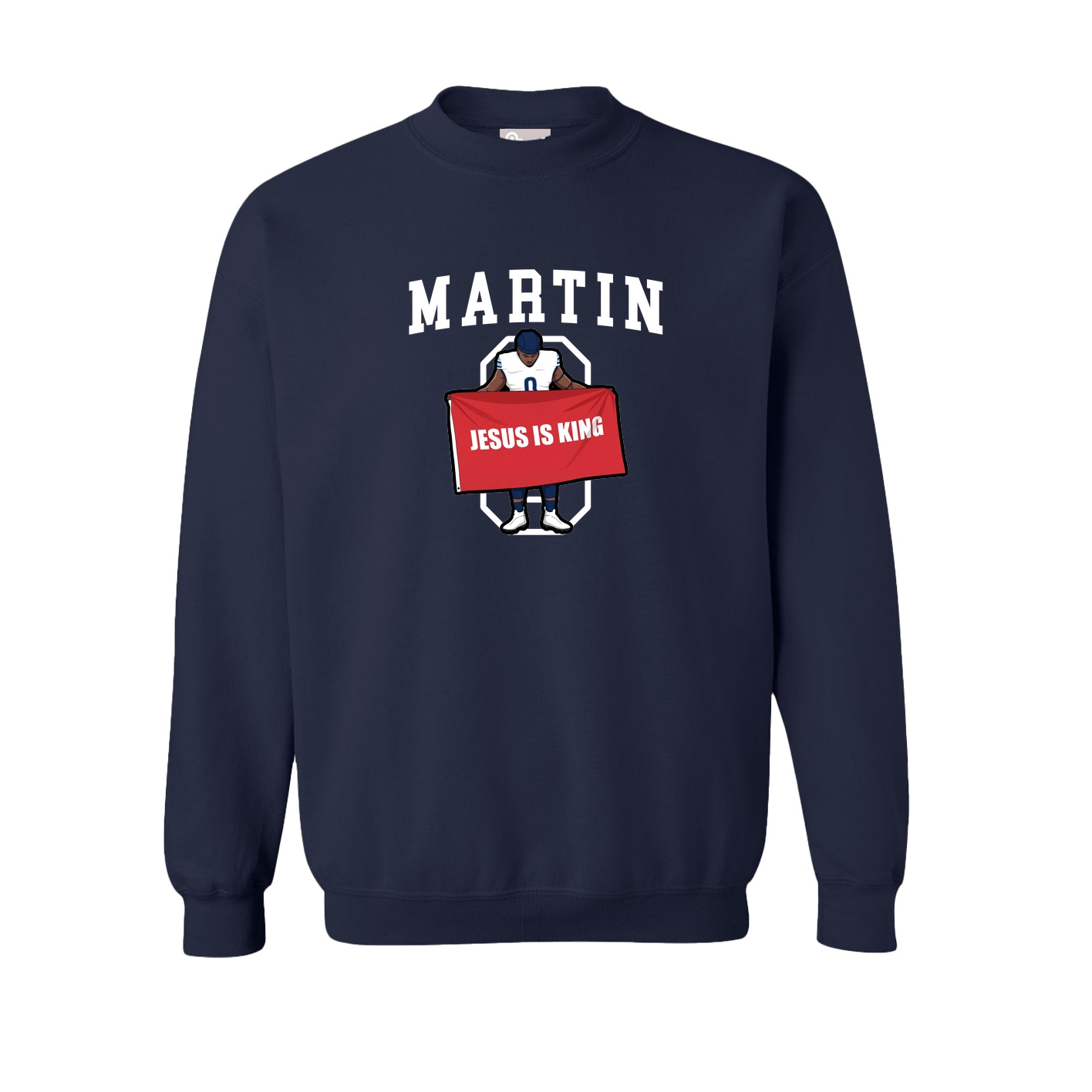 Fleece Crew — Shirsey in Navy