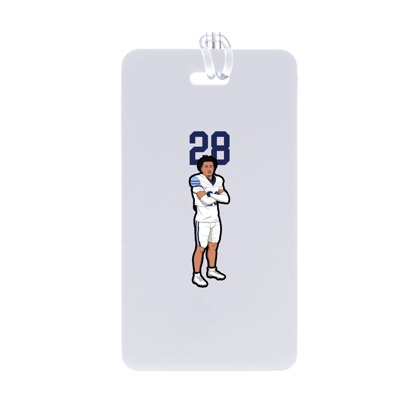 Bag Tag — Number Top in Classic