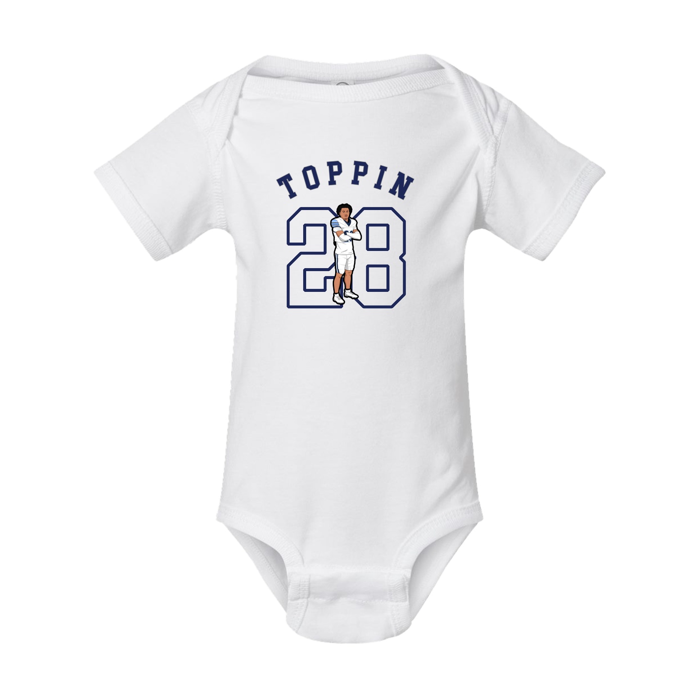 Baby Onesie — Shirsey Arch in White