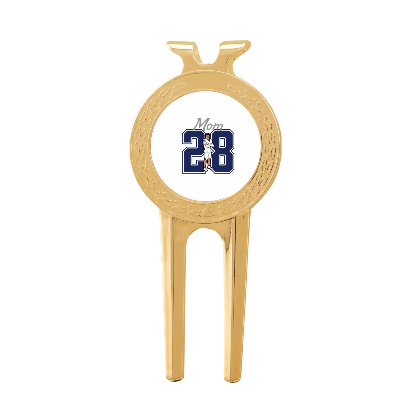 Divot Tool with Ball Marker — Mothers Day Shirsey in Classic