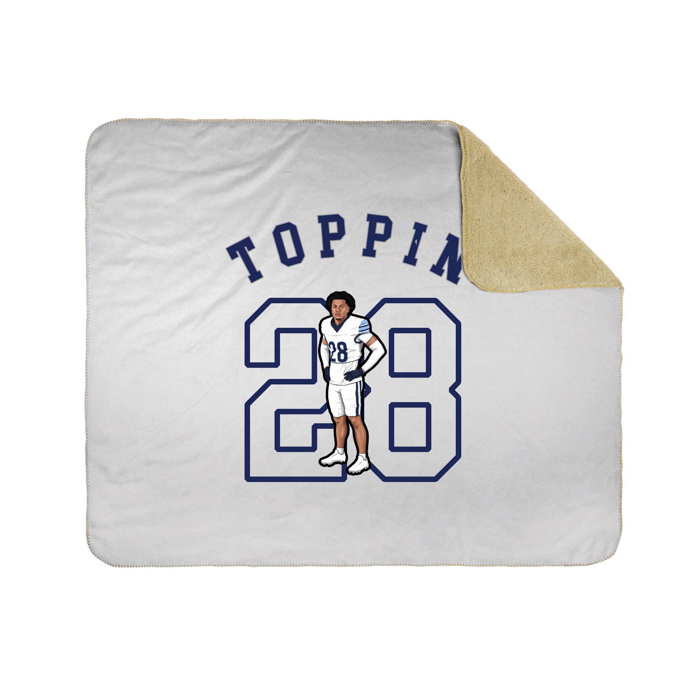 Throw Blanket — Shirsey Arch in White