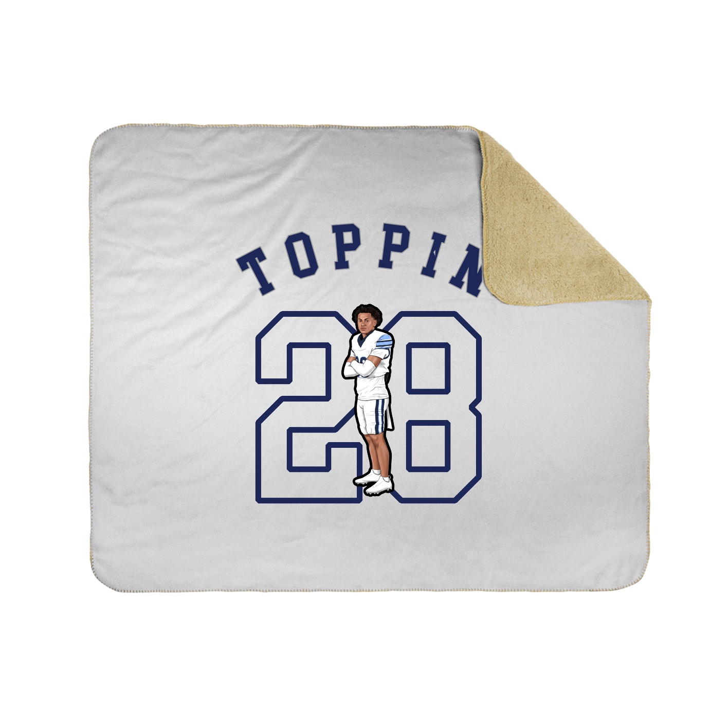 Throw Blanket — Shirsey Arch in White