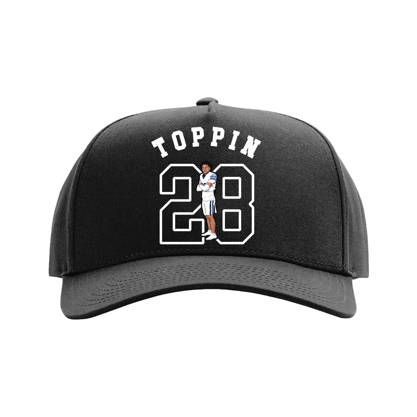 Full Fabric Five-Panel Champ Cap