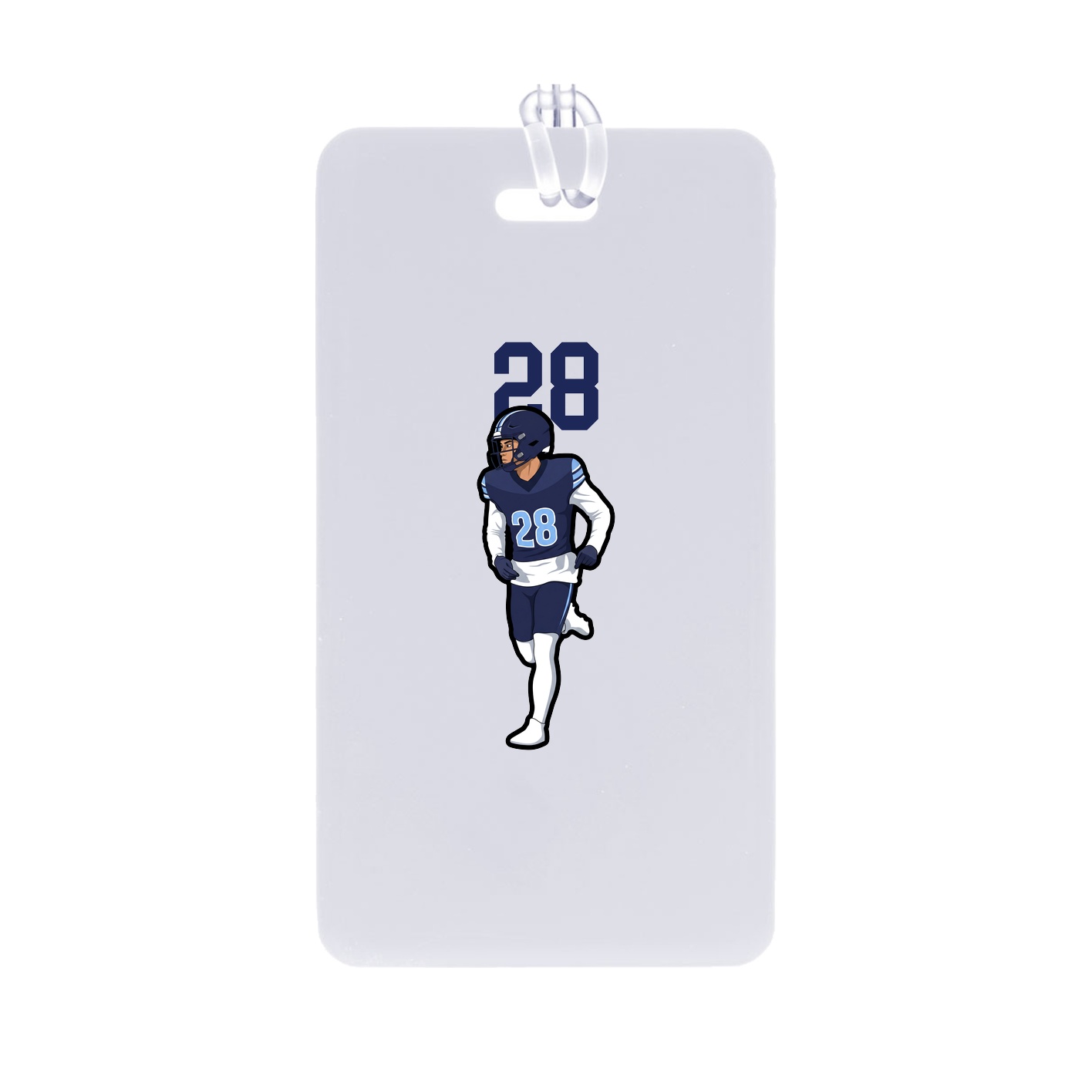 Bag Tag — Number Top in Classic