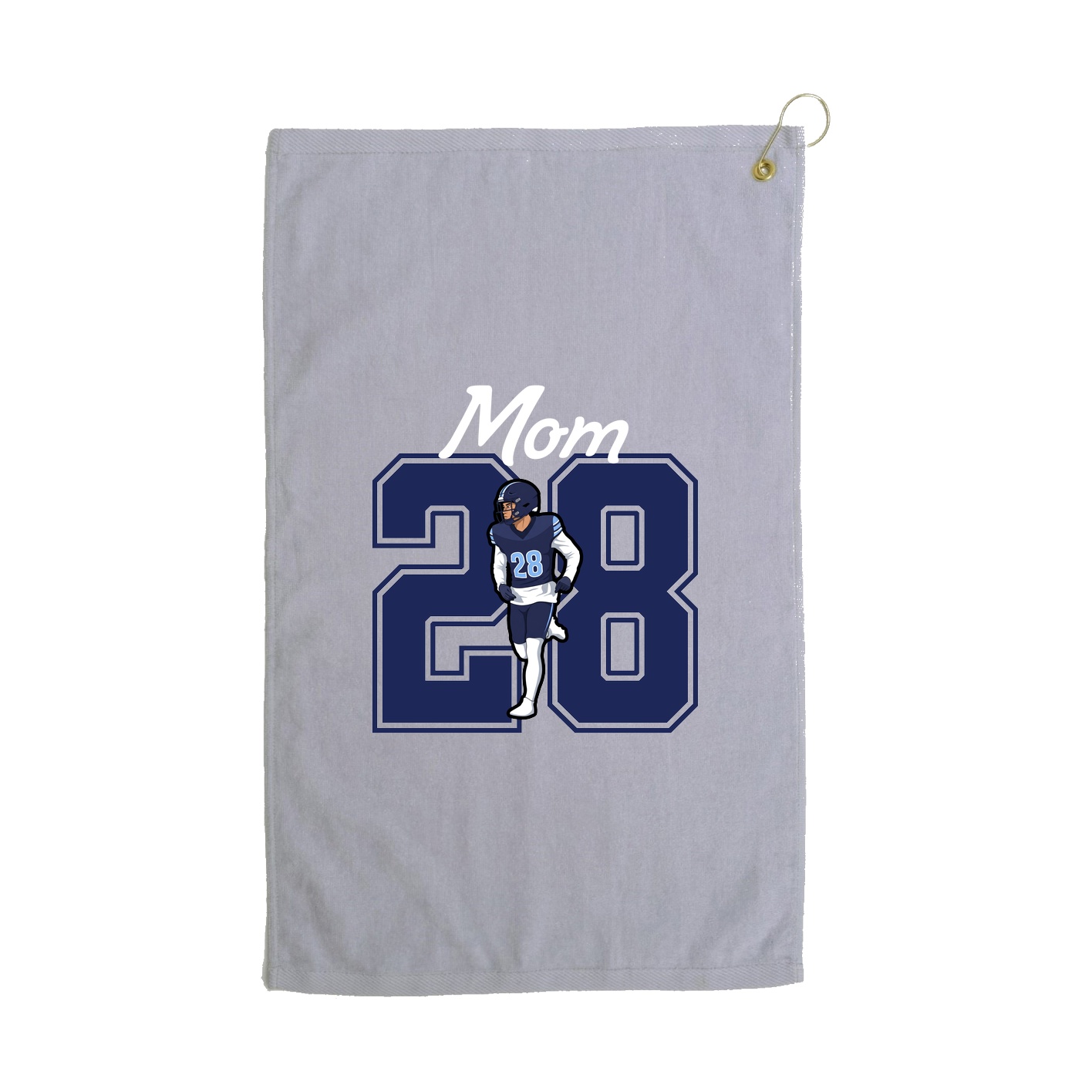 Golf Towel — Mothers Day Shirsey in Grey