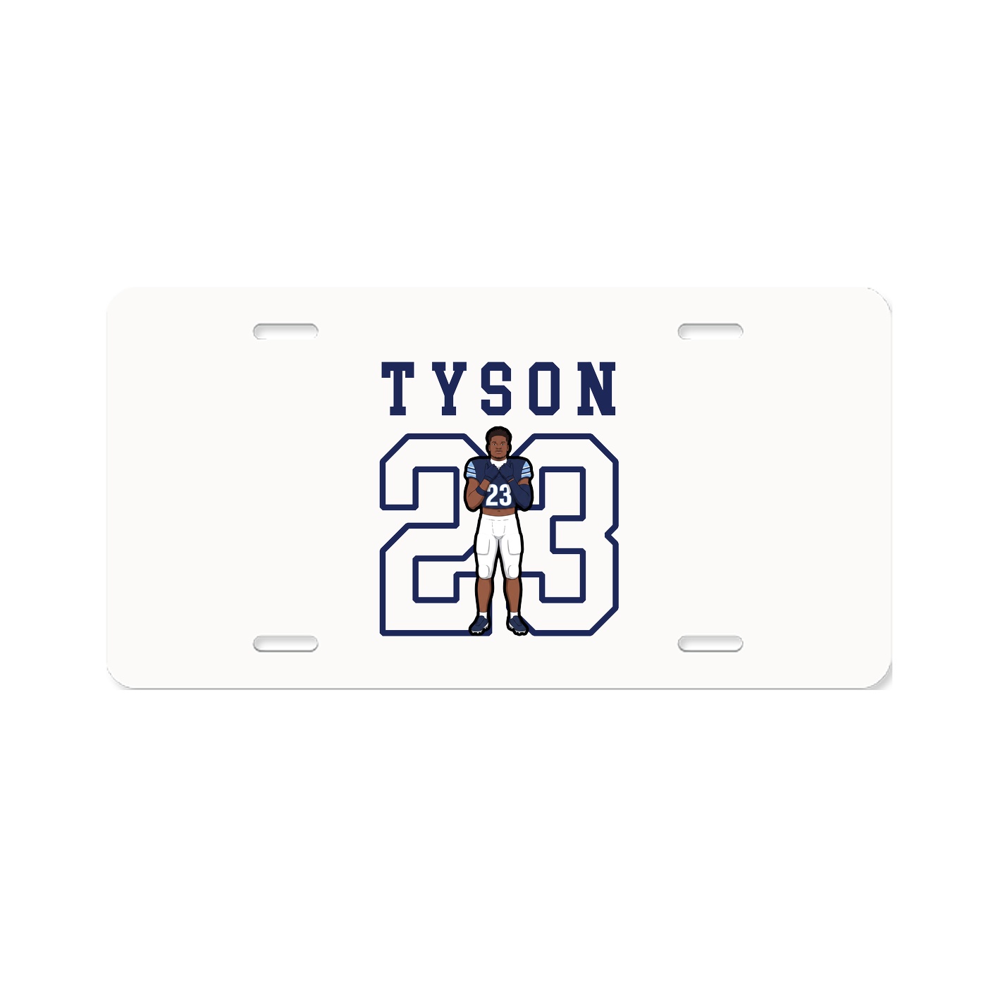 License Plate — Shirsey in Classic