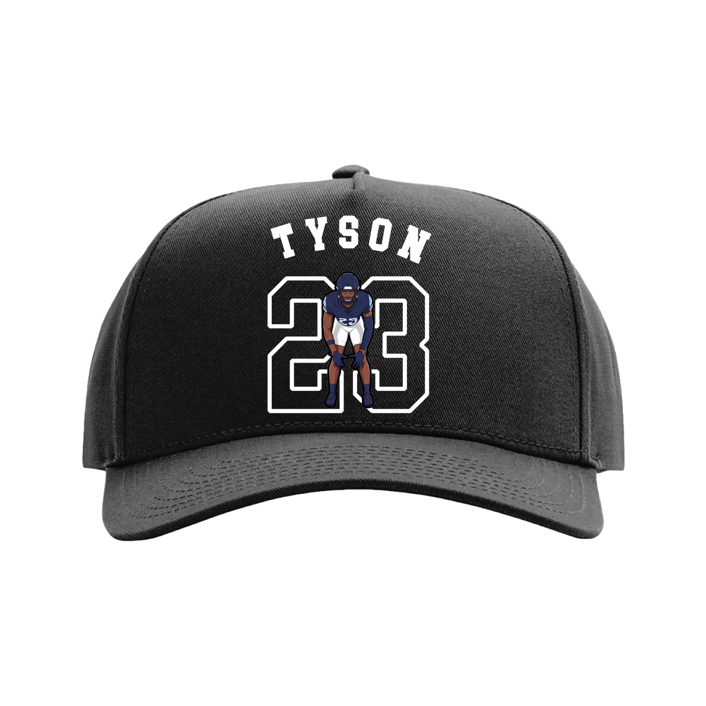 Full Fabric Five-Panel Champ Cap