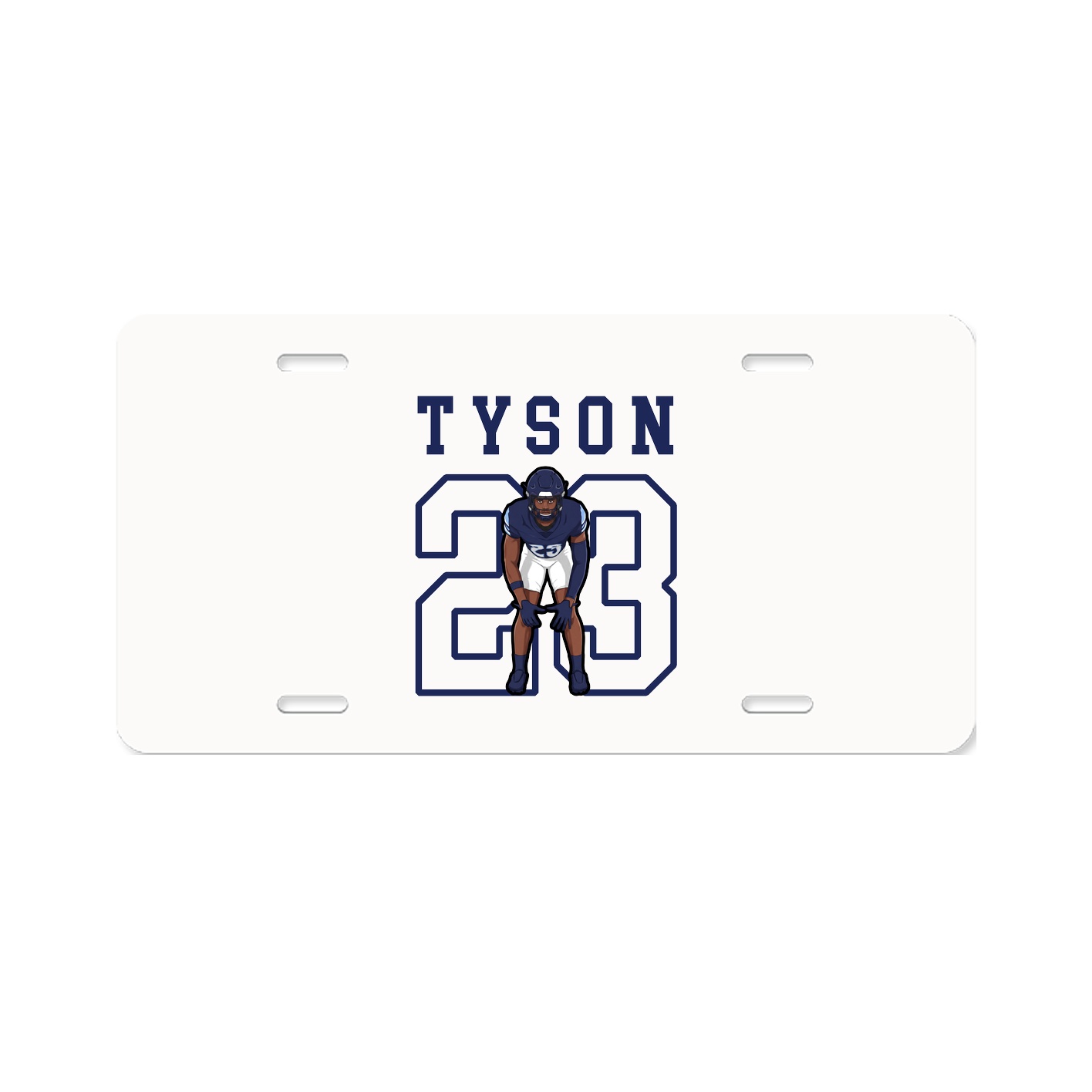 License Plate — Shirsey in Classic