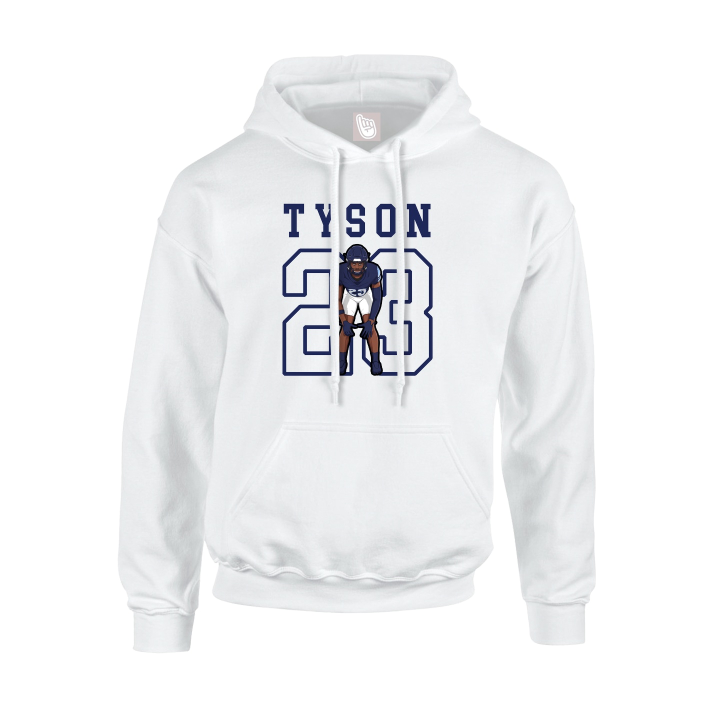 Youth Hoodie — Shirsey in White