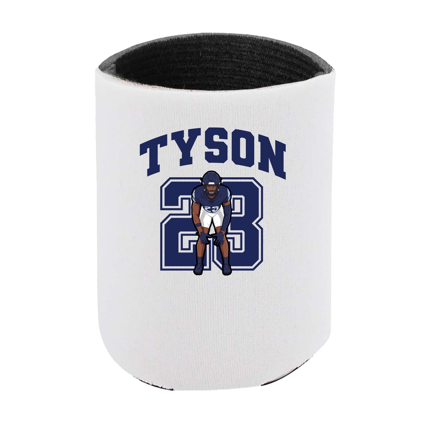 Can Holder — Number in White