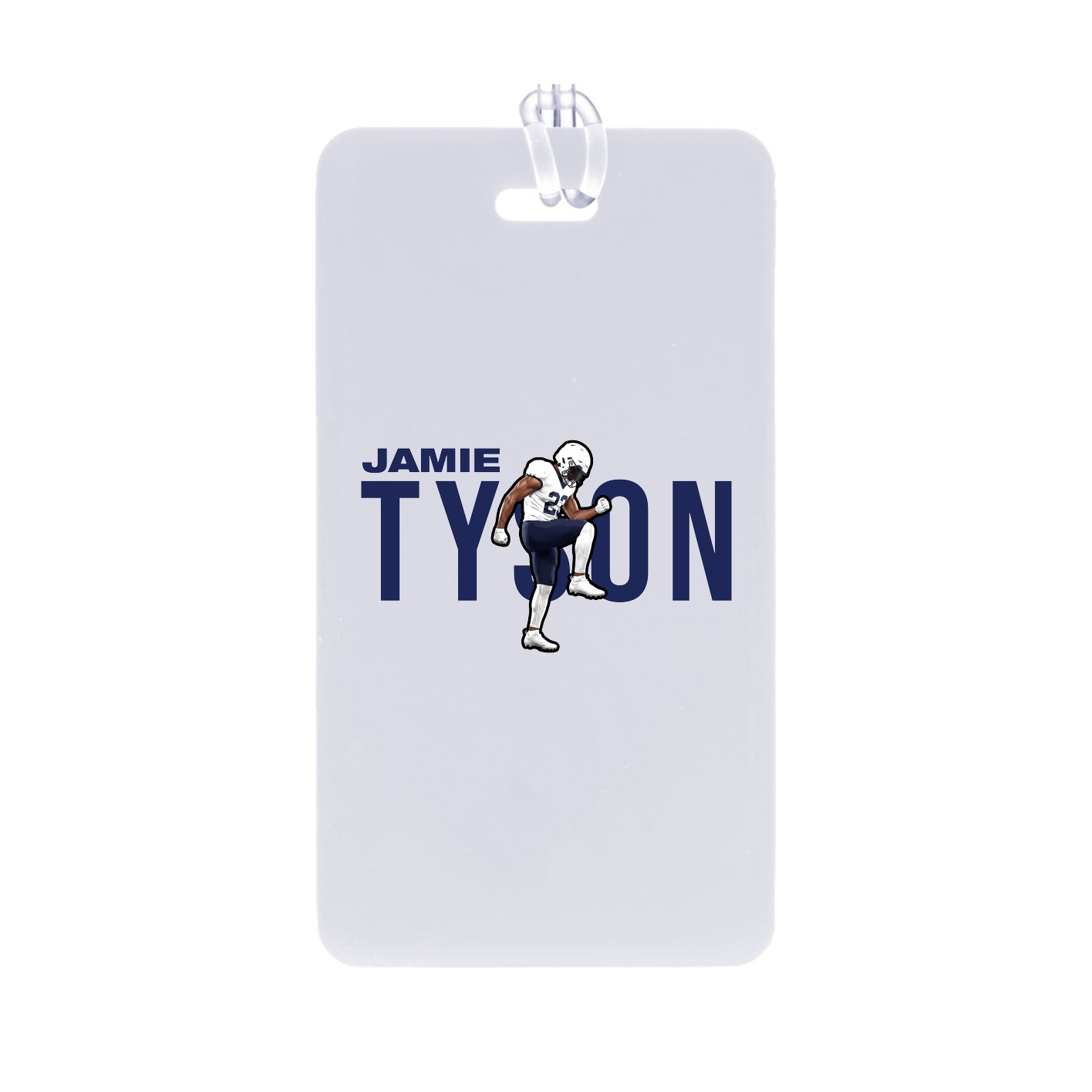 Bag Tag — Player Name in Classic