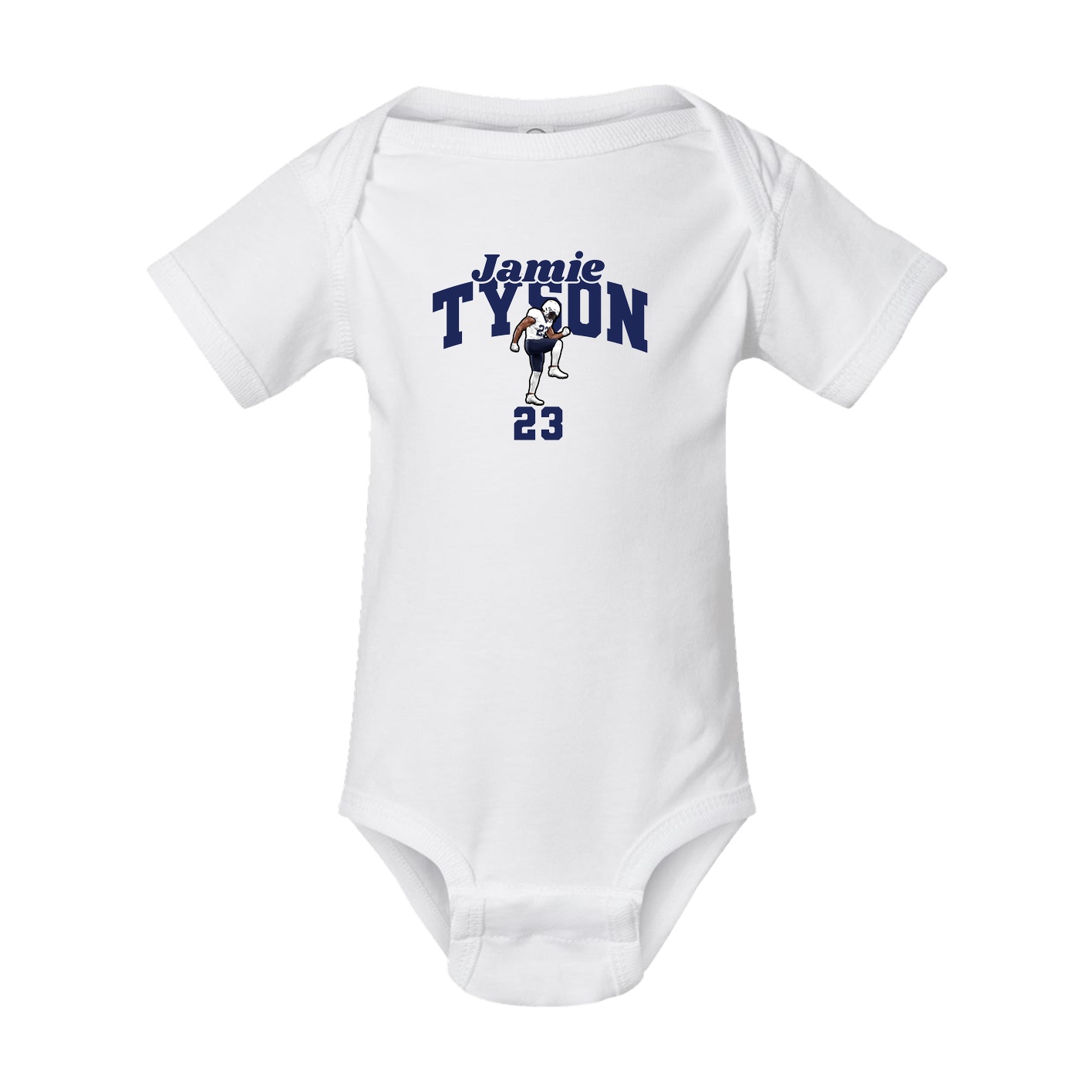 Baby Onesie — Signature Arch in White