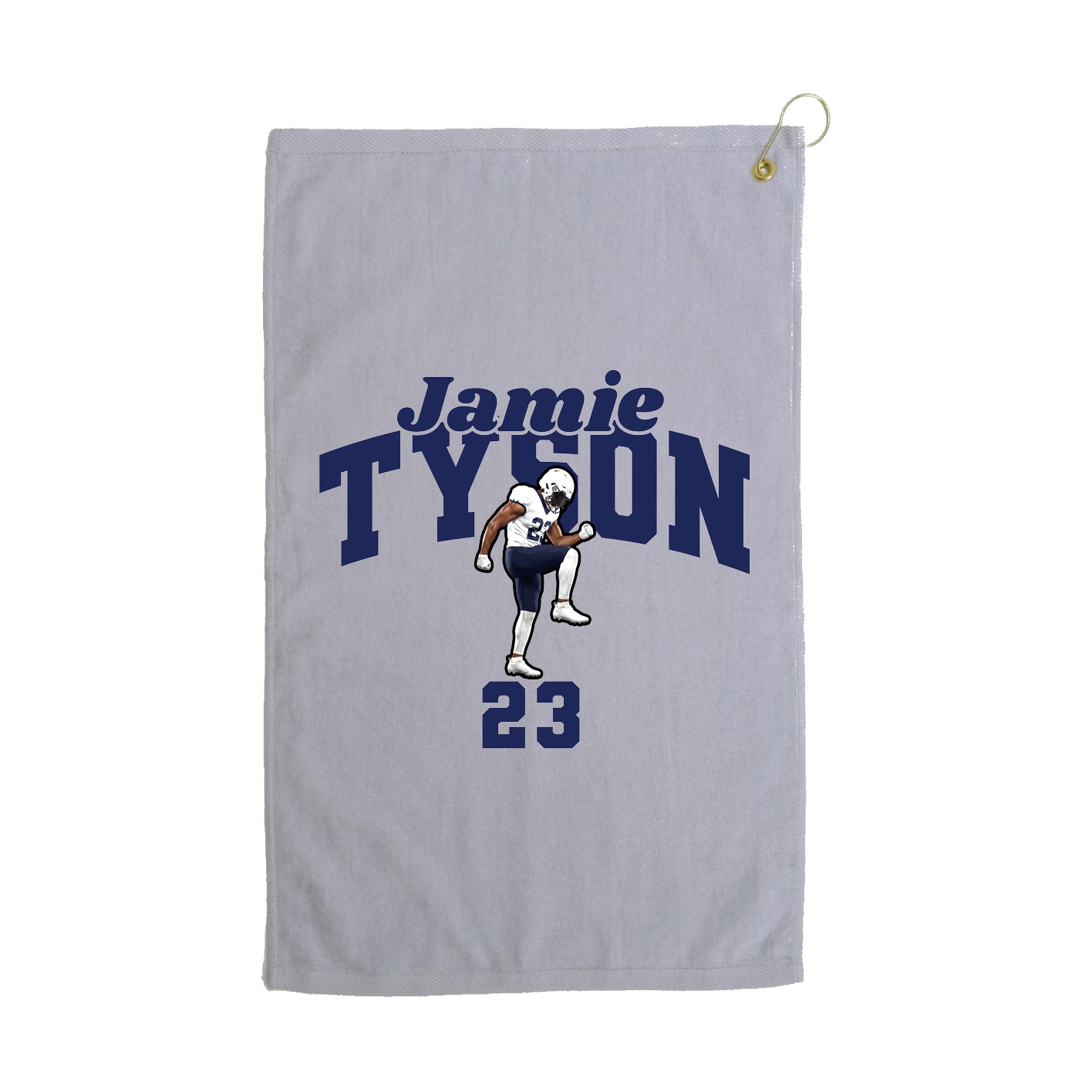 Golf Towel — Signature Arch in Grey