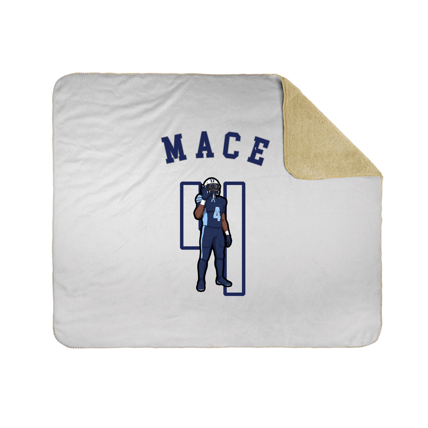 Throw Blanket — Shirsey Arch in White