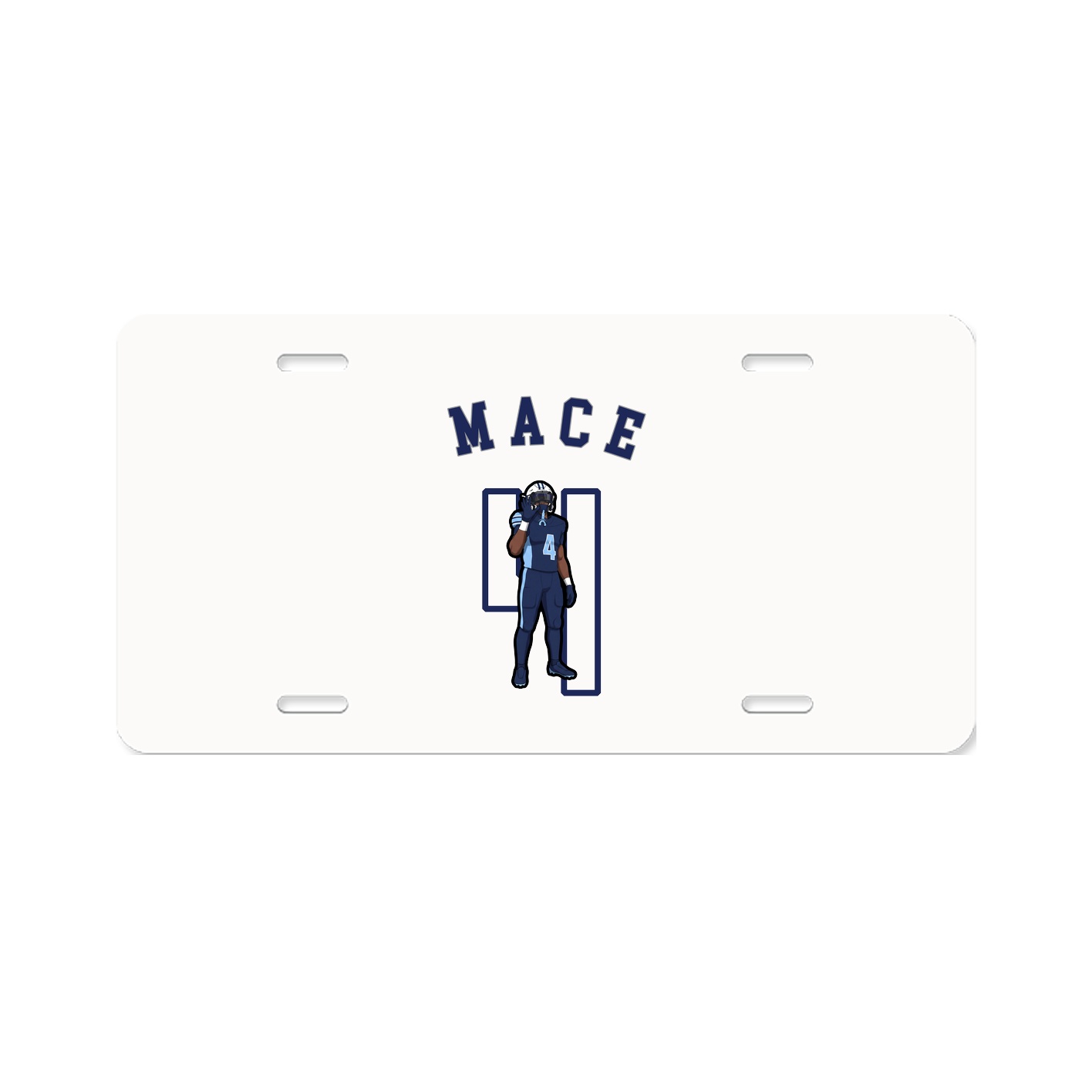 License Plate — Shirsey Arch in Classic