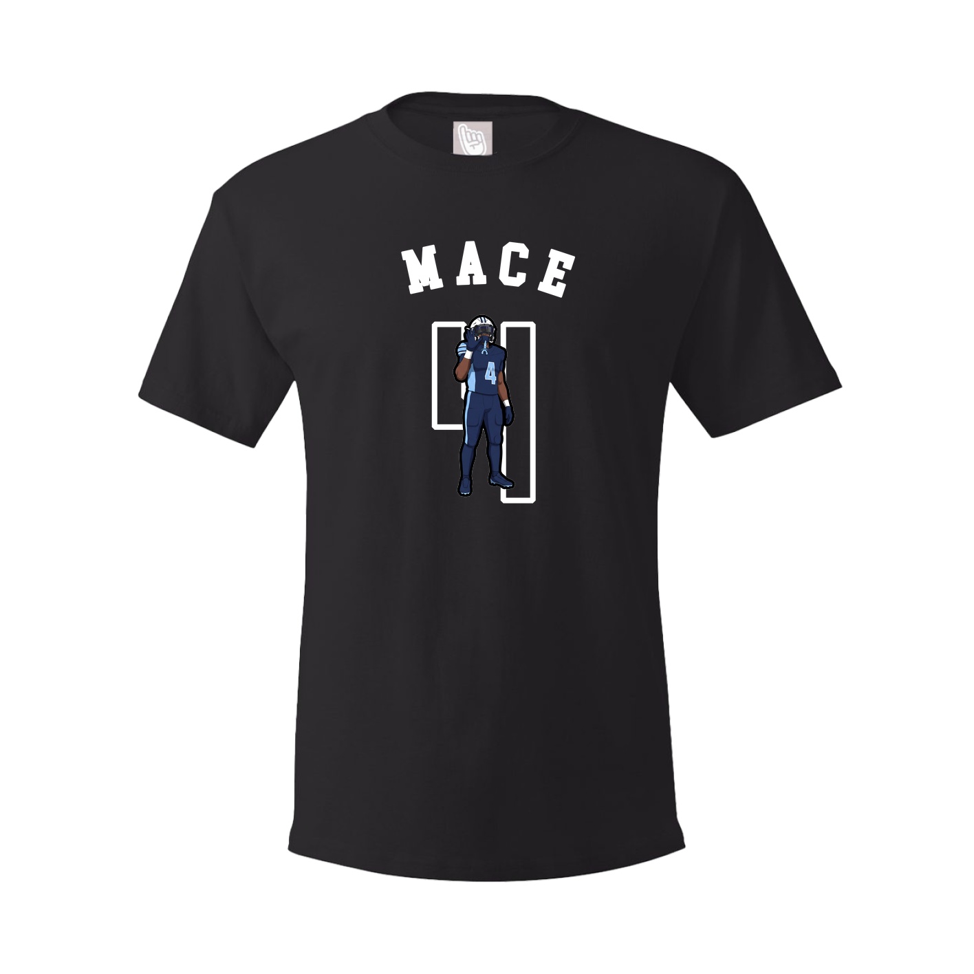 Youth Tee — Shirsey Arch in Black
