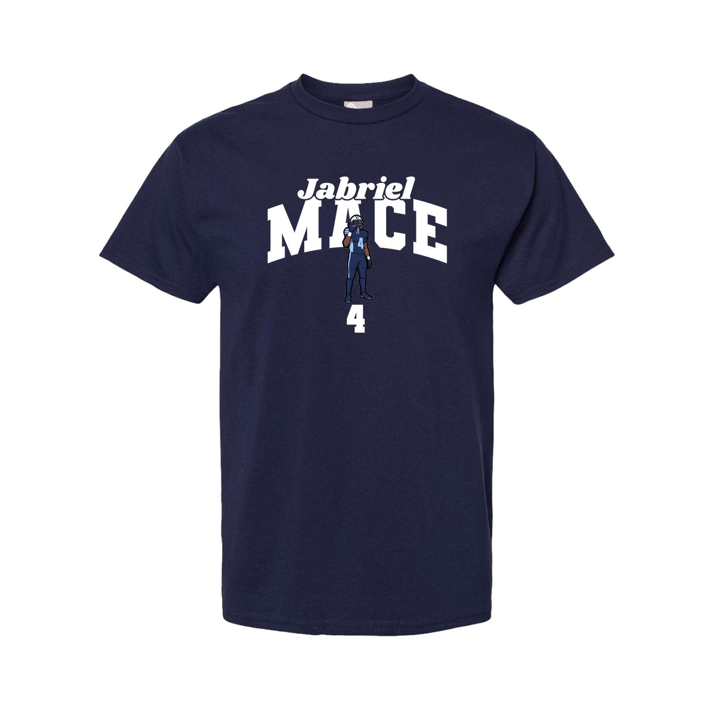Tee — Signature Arch in Navy