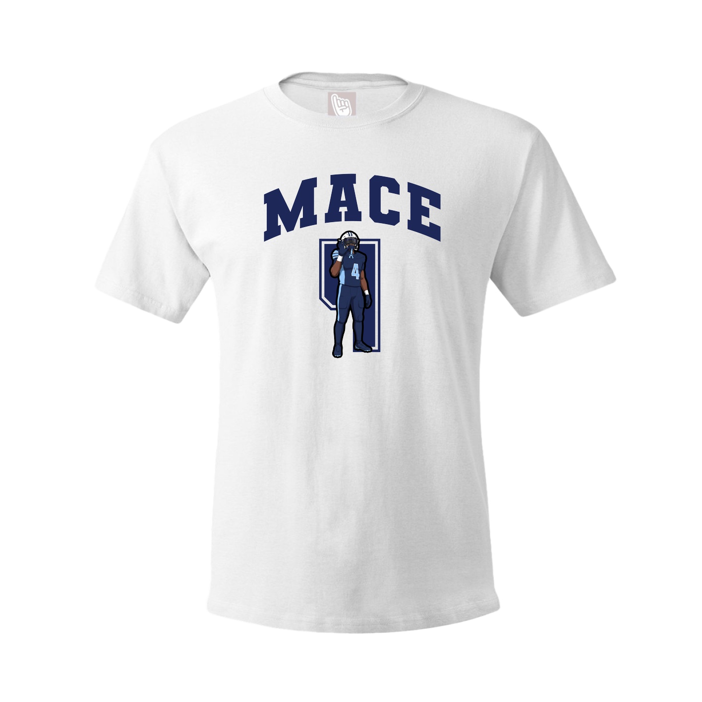 Tee — Number in White