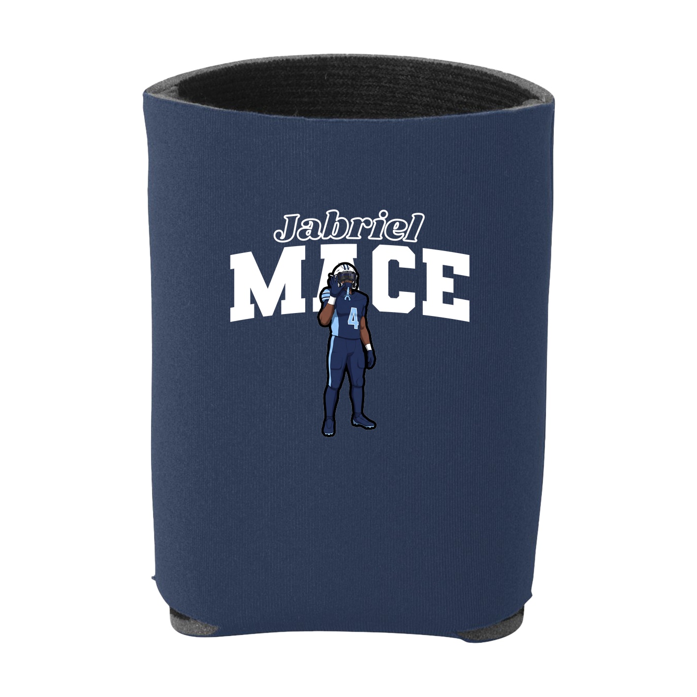 Can Holder — Name Arch in Navy