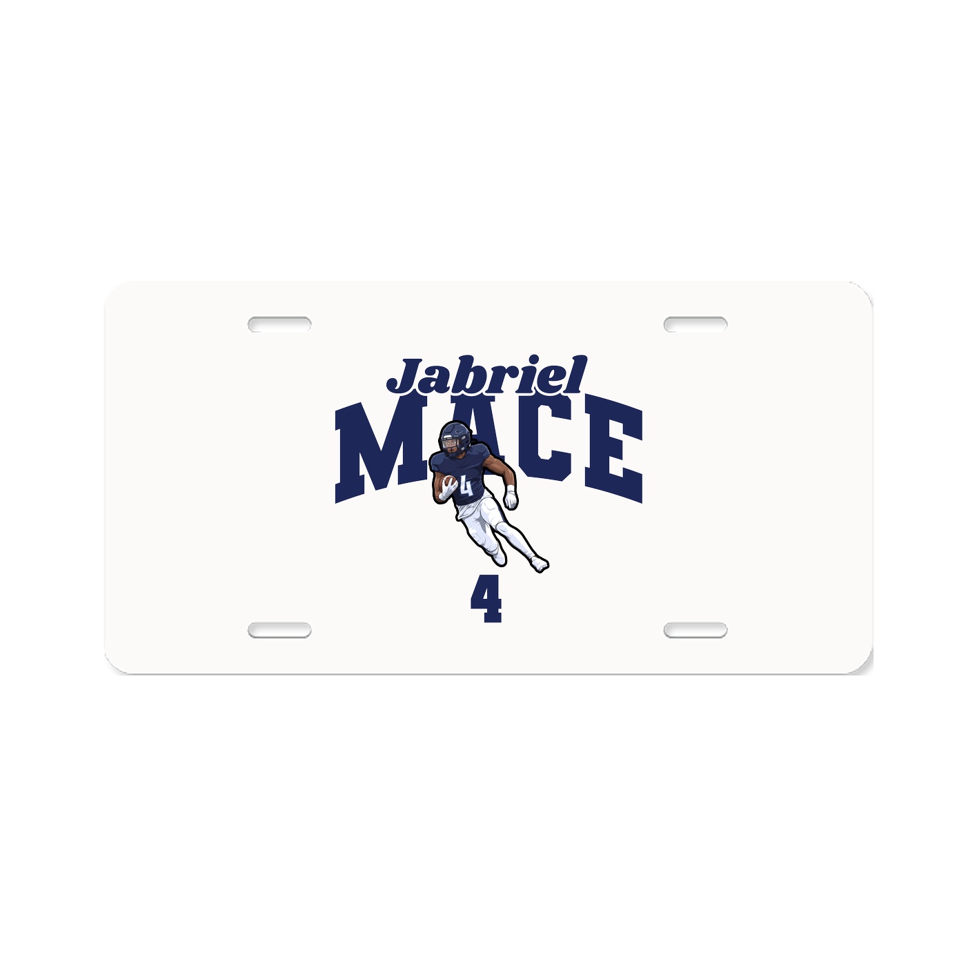 License Plate — Signature Arch in Classic