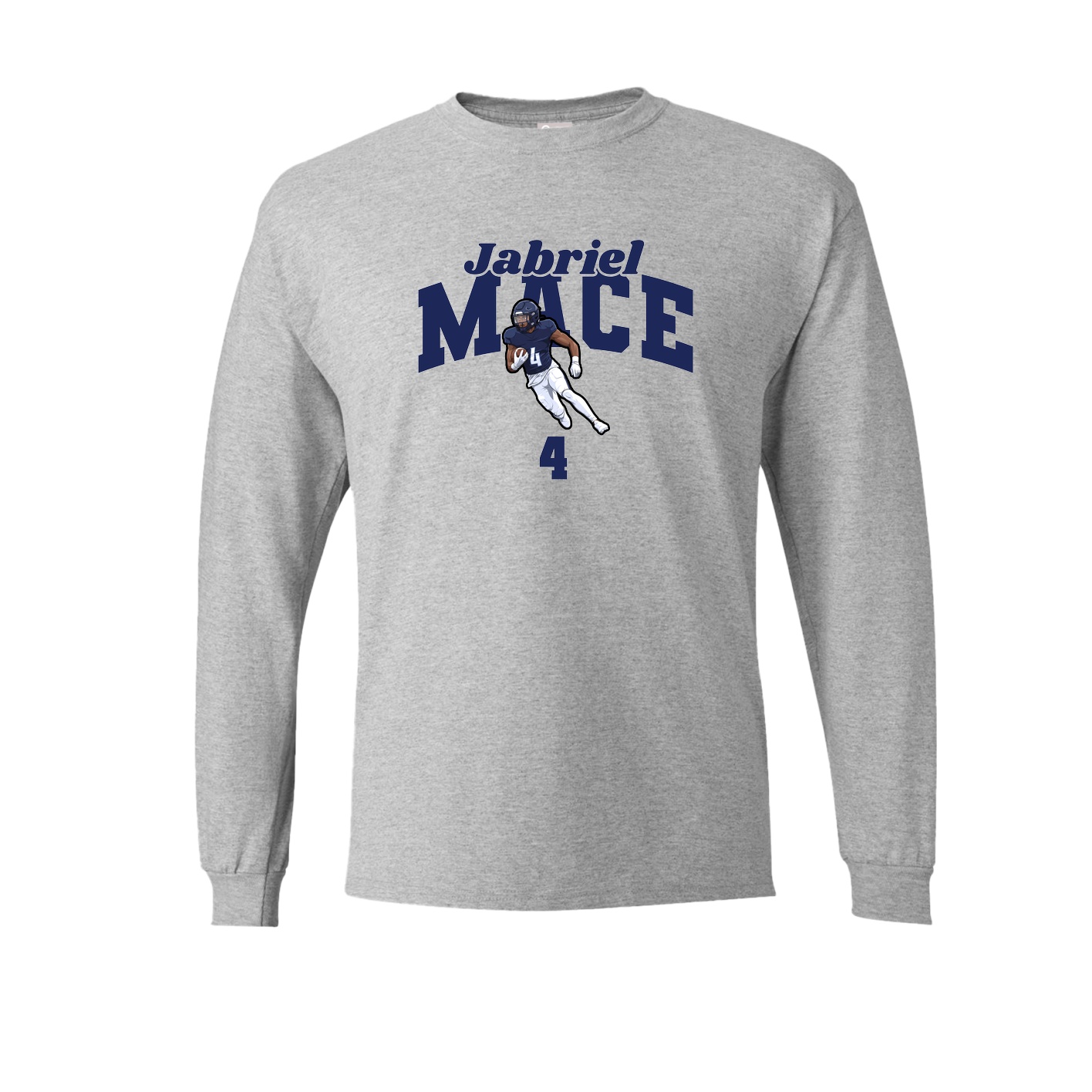 Long Sleeve Tee — Signature Arch in Grey