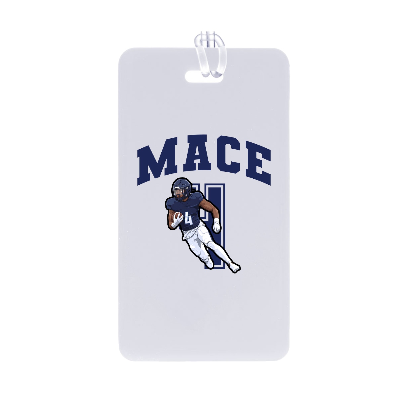 Bag Tag — Number in Classic