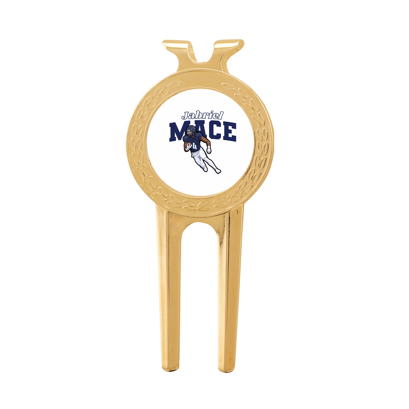 Divot Tool with Ball Marker — Name Arch in Classic