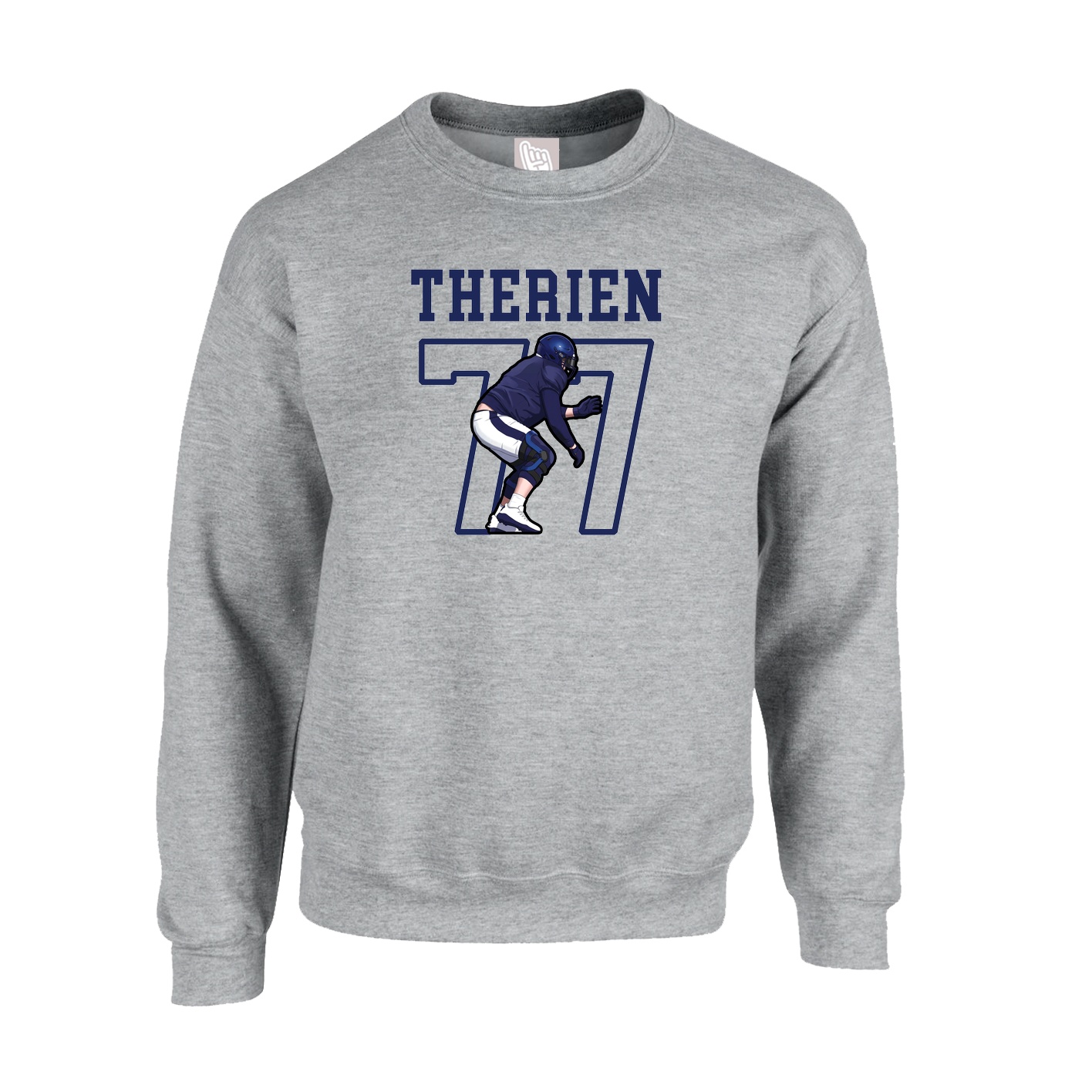 Fleece Crew — Shirsey in Grey