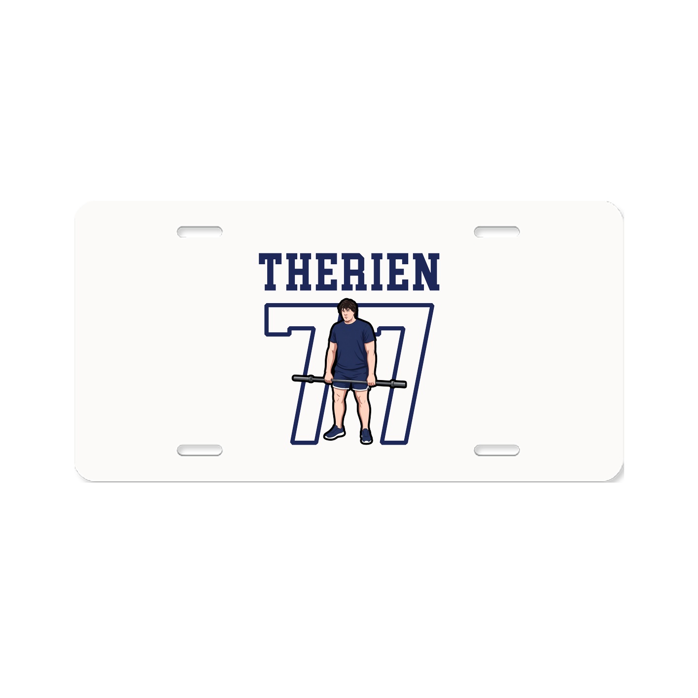 License Plate — Shirsey in Classic