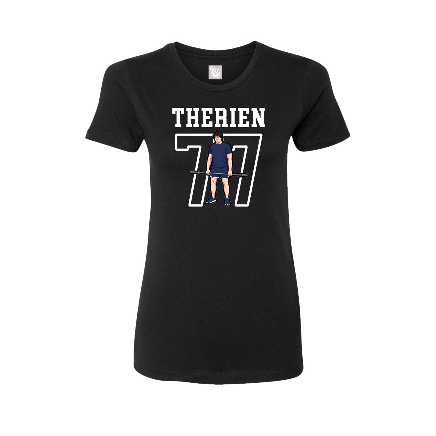 Fitted Women's Tee — Shirsey in Black