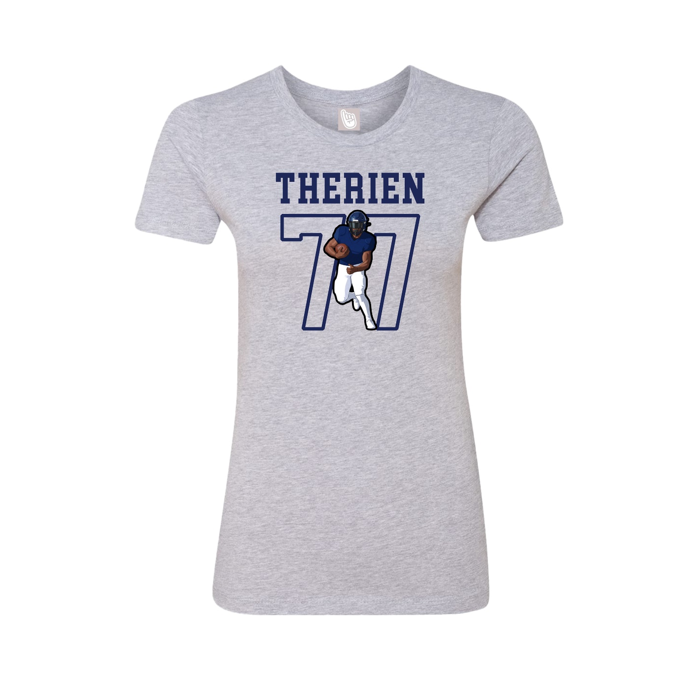 Fitted Women's Tee — Shirsey in Grey