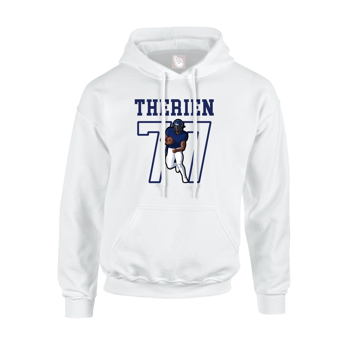 Hoodie — Shirsey in White