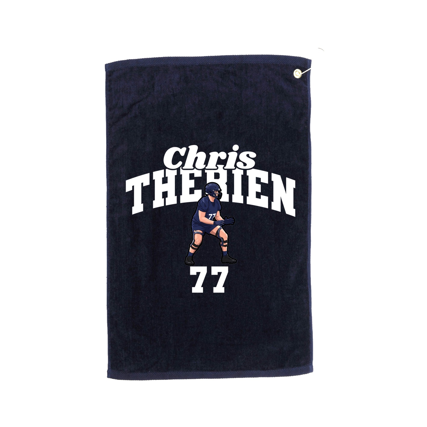 Golf Towel — Signature Arch in Navy