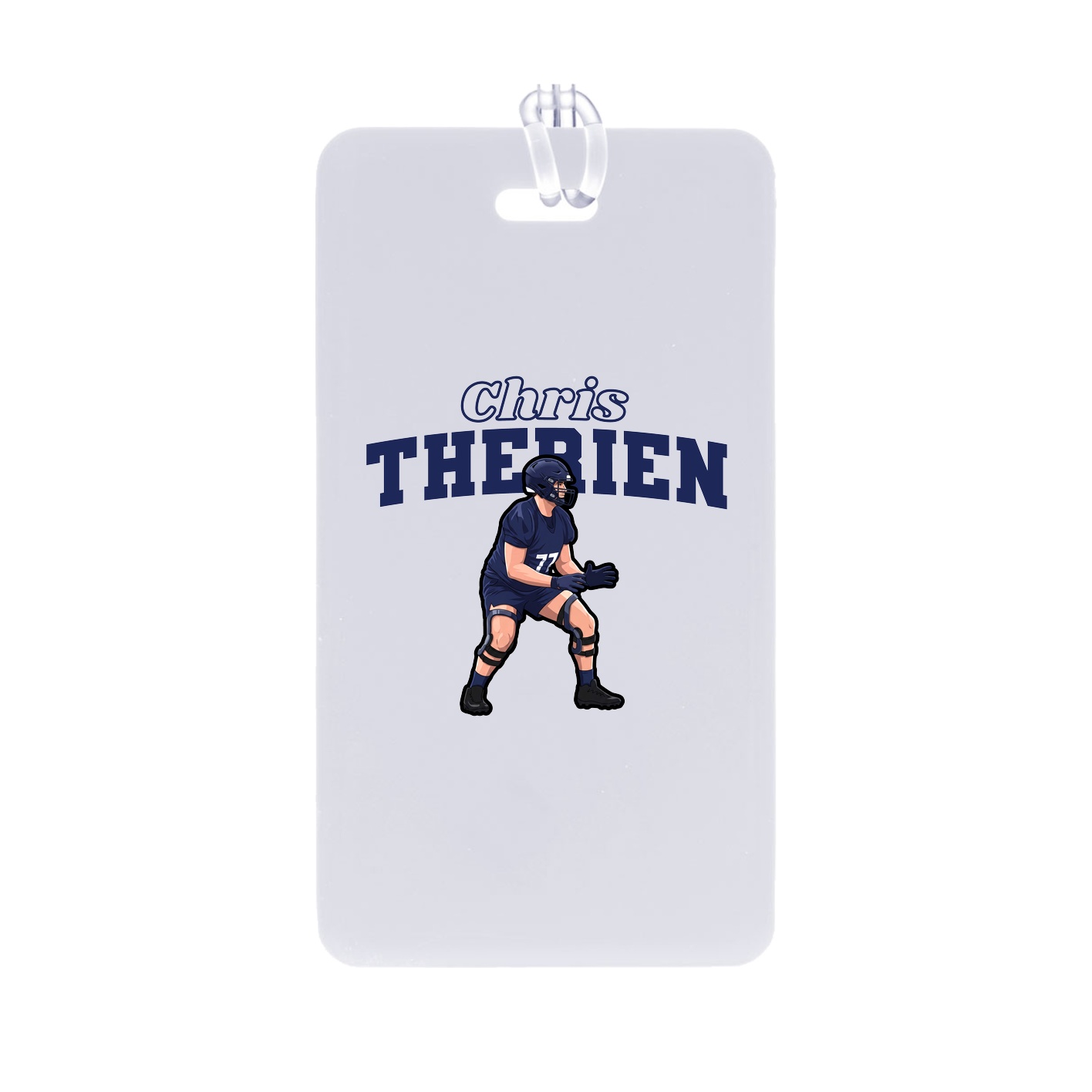 Bag Tag — Name Arch in Classic