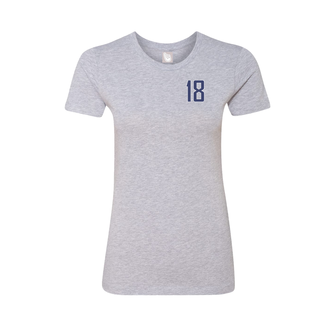 Womens Tee — Front Shirsy in Grey